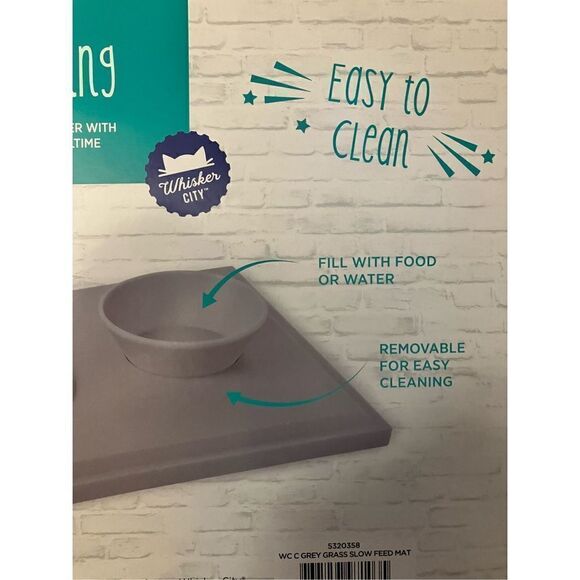 Pet Slow Feeder Mat With Bowl Set - Picture 10 of 12